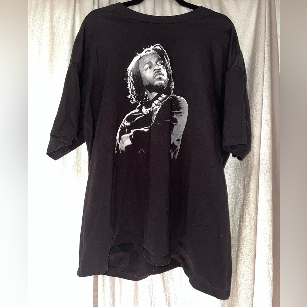 Black Graphic Kendrick Lamar T-Shirt Men’s XXL